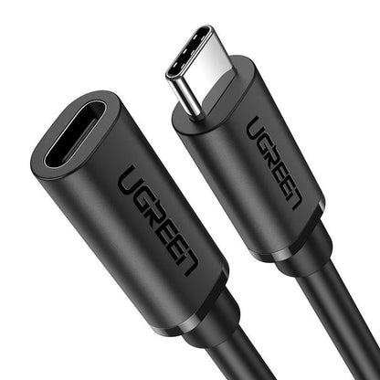 UGREEN US353 USB-C Extension Cable, 1m, Black