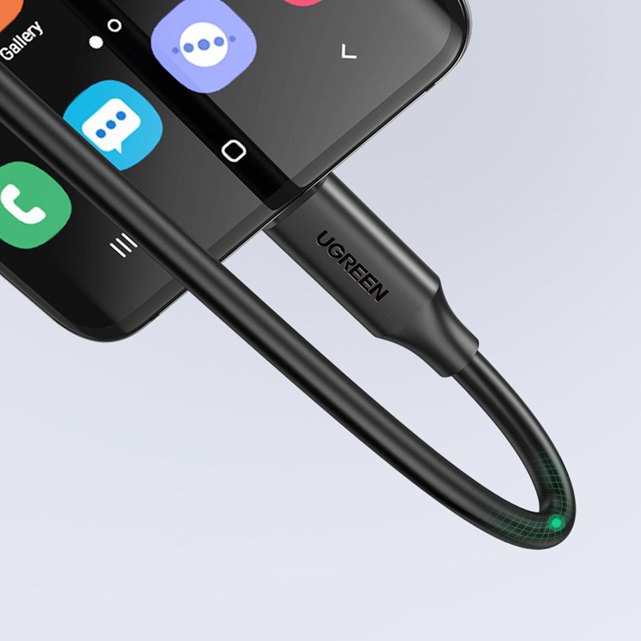 UGREEN US353 USB-C Extension Cable, 1m, Black