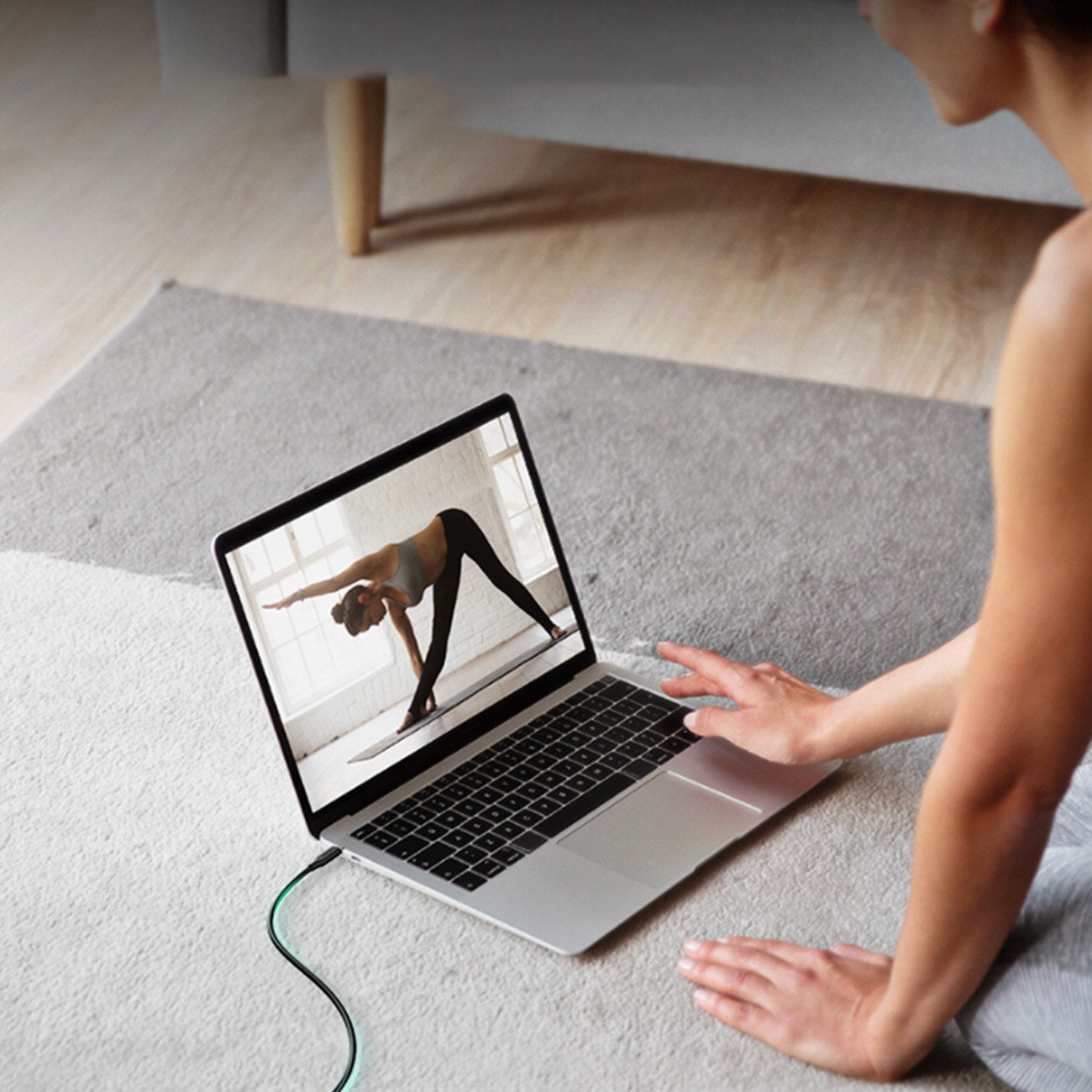 UGREEN US353 USB-C Extension Cable, 1m, Black