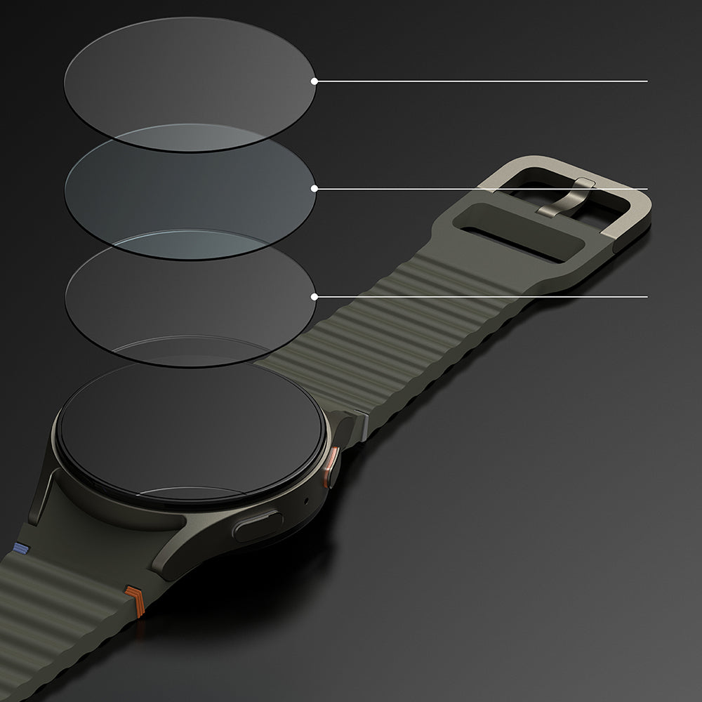 Ringke Premium Styling Protection Frame for Samsung Galaxy Watch7 44mm, Model 3, Black