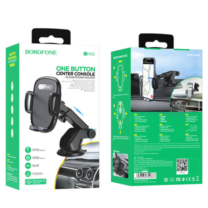 BH53 Windy Car Holder, 4.5inch - 6.7inch, Black 