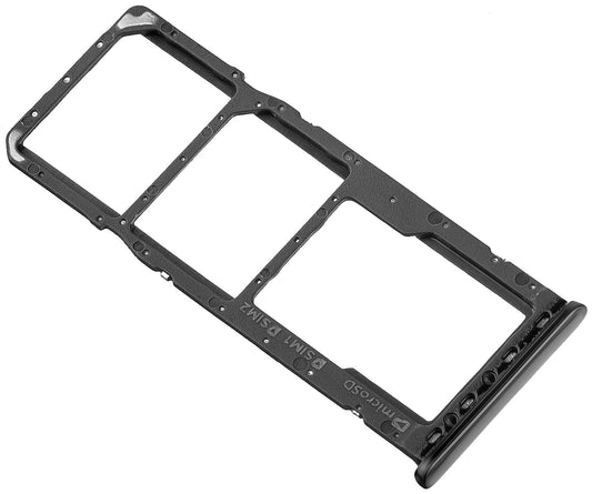SIM holder - Samsung Galaxy A50 A505 / A30 A305, Dual SIM, Black