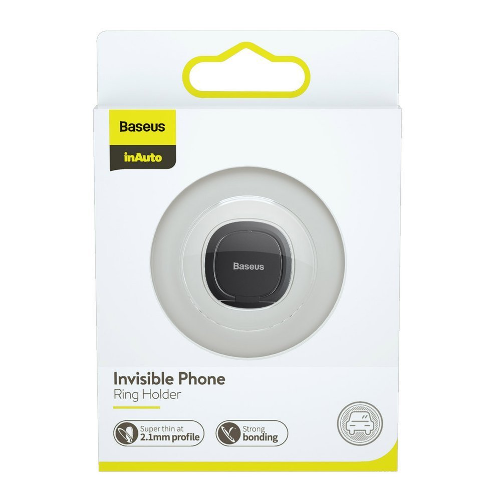 Baseus Ultrathin Ring Holder, Universal, Grey SUYB-0A 