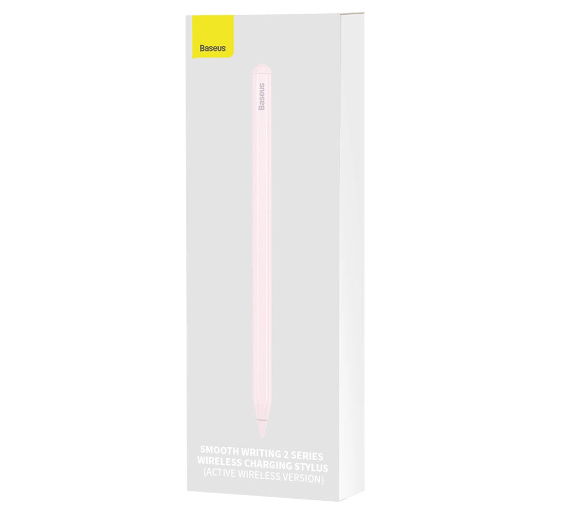 Touch Pen Baseus Smooth Writing 2 Series for Apple iPad, Active Wireless Version, Pink SXBC060104