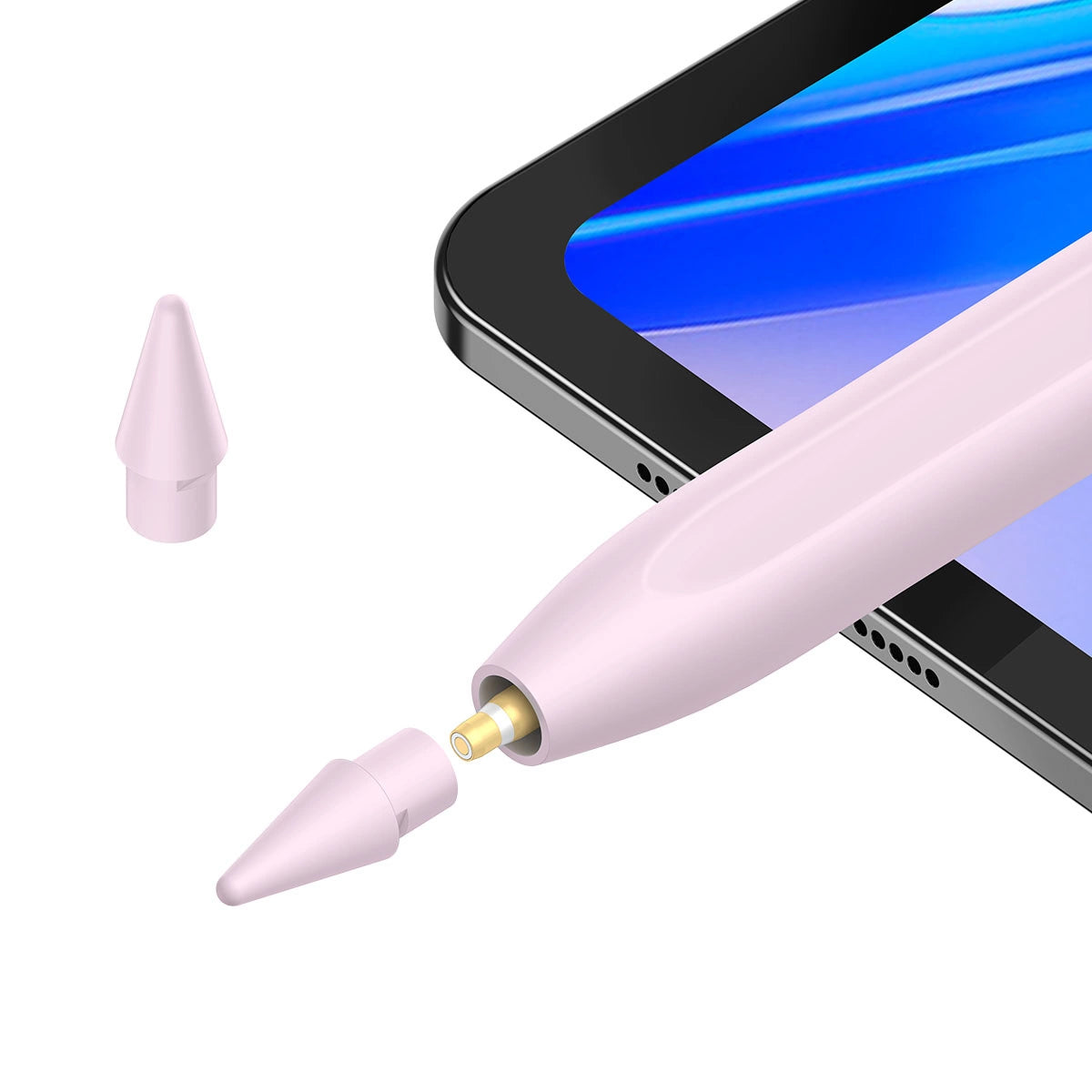 Touch Pen Baseus Smooth Writing 2 Series for Apple iPad, Active Wireless Version, Pink SXBC060104